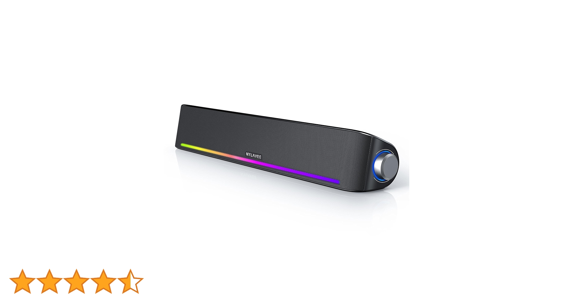 Amazon.co.jp: Nylavee PCスピーカー サウンドバー Bluetooth5.0